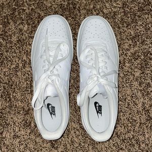 White Nike Air Forces